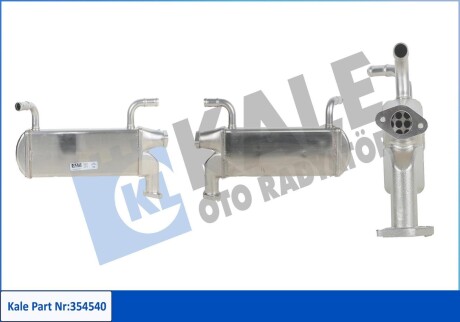 Радиатор EGR Volkswagen Amarok, Crafter OTO RADYATOR Kale 354540