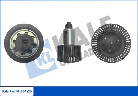 KALE VW вентилятор радіатора Audi 100,200 82- Kale 354815