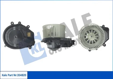 Электровентилятор отопителя Audi A4, Skoda Superb I, Volkswagen Passat KALE OTO RADYATOR Kale 354820