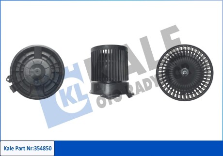 Электровентилятор отопителя Nissan Qashqai (14-), X-Trail T32 (14-) 2.0i, 2.5i OTO RADYATOR Kale 354850