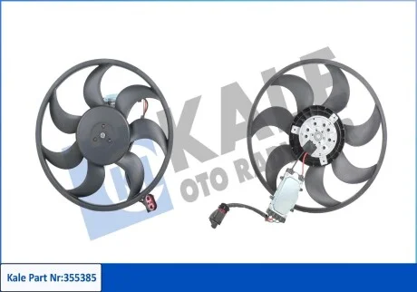 KALE VW Вентилятор радиатора Audi Q7,Porsche Cayenne,Touareg 3.0TDI/3.6 02- Kale 355385