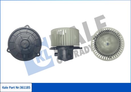 Електровентилятор обігрівача Hyundai Elantra XD (00-) OTO RADYATOR Kale 361185