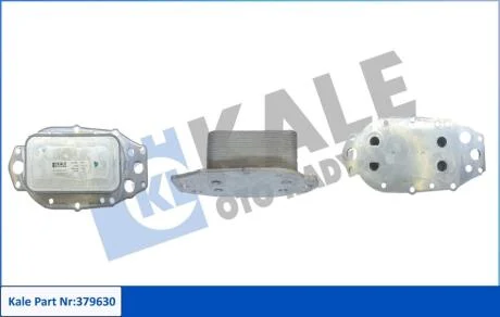 KALE CITROEN Оливний радіатор (без корпуса) C5 III 2.7 08-, C6 2.7 05-, JAGUAR, LAND ROVER, PEUGEOT Kale 379630