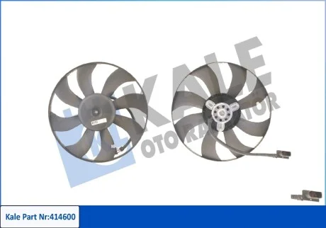 KALE VW вентилятор радіатора Polo,Skoda Fabia I,II,Roomster 1.4TDI Kale 414600