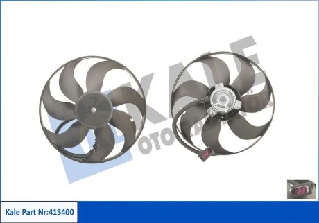 KALE VW вентилятор радіатора Audi A3,Bora,Golf IV,Polo,Skoda Fabia I,Octavia I Kale 415400