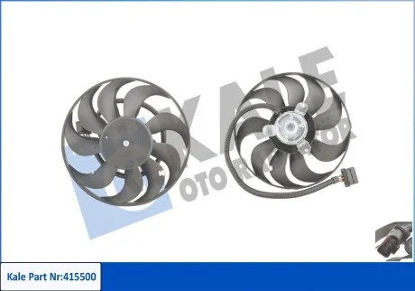 KALE VW вентилятор радіатора Audi A3,Golf IV,Polo,Fabia I,II,Octavia I,Roomster 1.0/2.0 Kale 415500