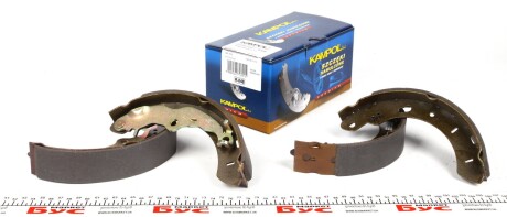 Колодки тормозные (задние) Ford Focus II 10-/Transit Courier 14- (барабанные) (228.6x41.5) KAMPOL K-848