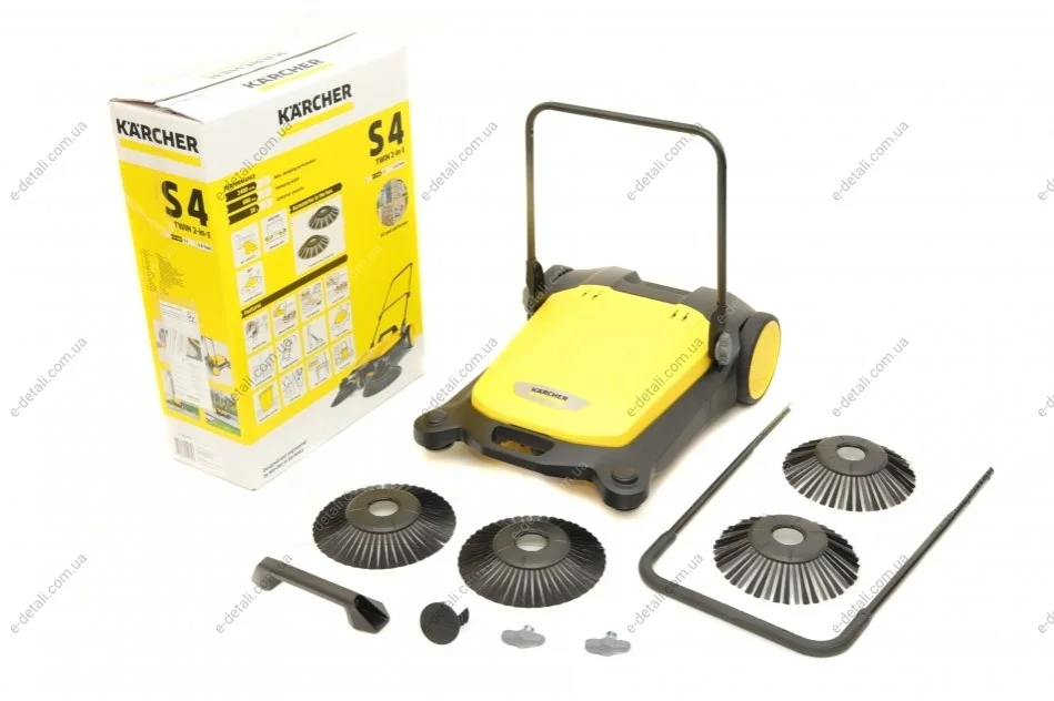 Машина подметальная ручная S4 Twin 2in1 KARCHER 1.766-365.0 (фото 1)