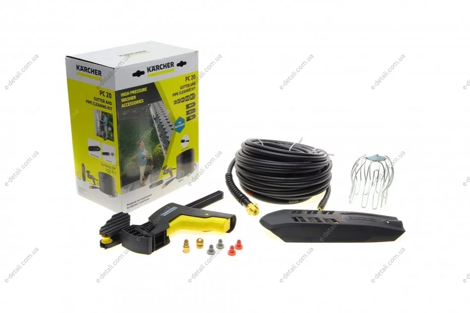 Комплект для прочистки труб PC 20 (20м) KARCHER 2.642-240.0 (фото 1)