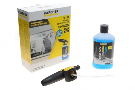 Насадка для пенной чистки Connect 'N' Clean FJ 10C (+Ultra Foam Cleaner) 3in1 KARCHER 2.643-143.0