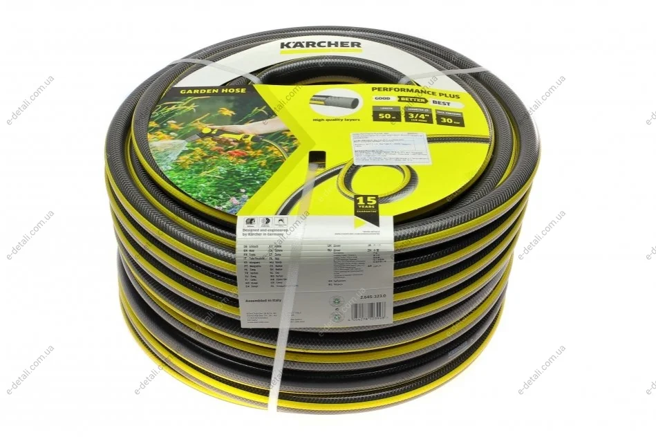 Шланг для полива Performance Plus 3/4" 50м (-20°- +60°) KARCHER 2.645-323.0 (фото 1)