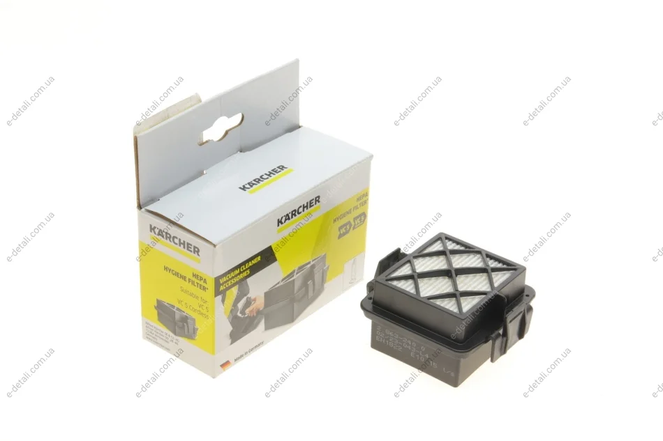 Фильтр HEPA-10 (для пылесоса VC 5) KARCHER 28632400 (фото 1)