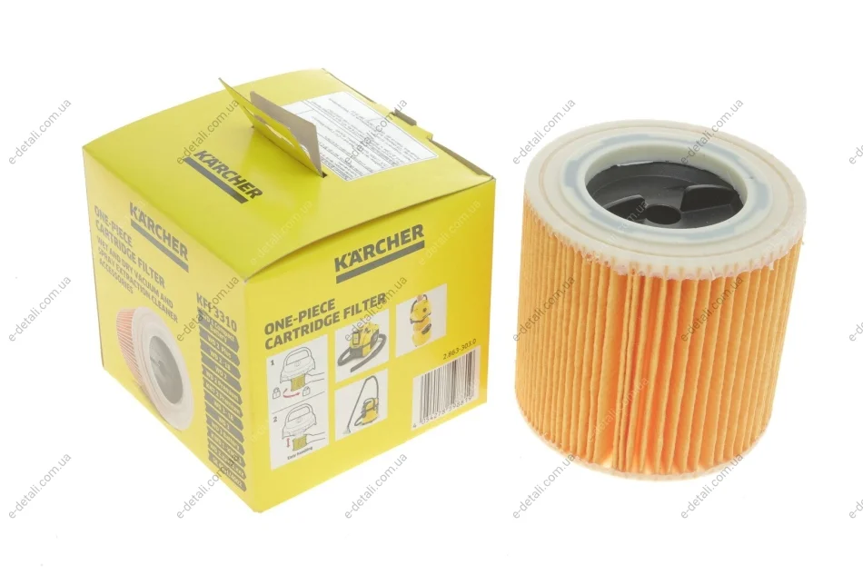 Фільтр патронний (для пилососів WD/SE) KARCHER 2.863-303.0 (фото 1)