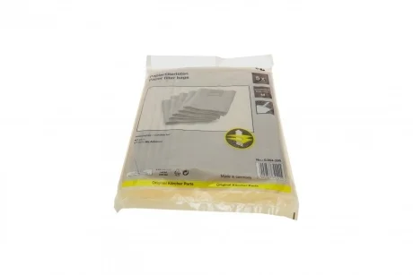 Фильтр-мешки бумажные NT 27/1 (5шт) KARCHER 69042900