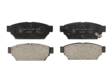 Колодки гальмівні дискові KASHIYAMA D6067M