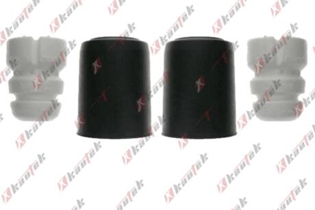 VW К-кт пилозахисний (пильники + відбійники) амортизатора AUDI A4/A5 07- Kautek AU-BK014