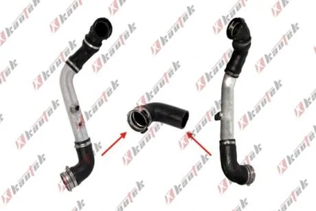 KAUTEK патрубок турбіни 5 E60 530d -09 Kautek BM-TH033
