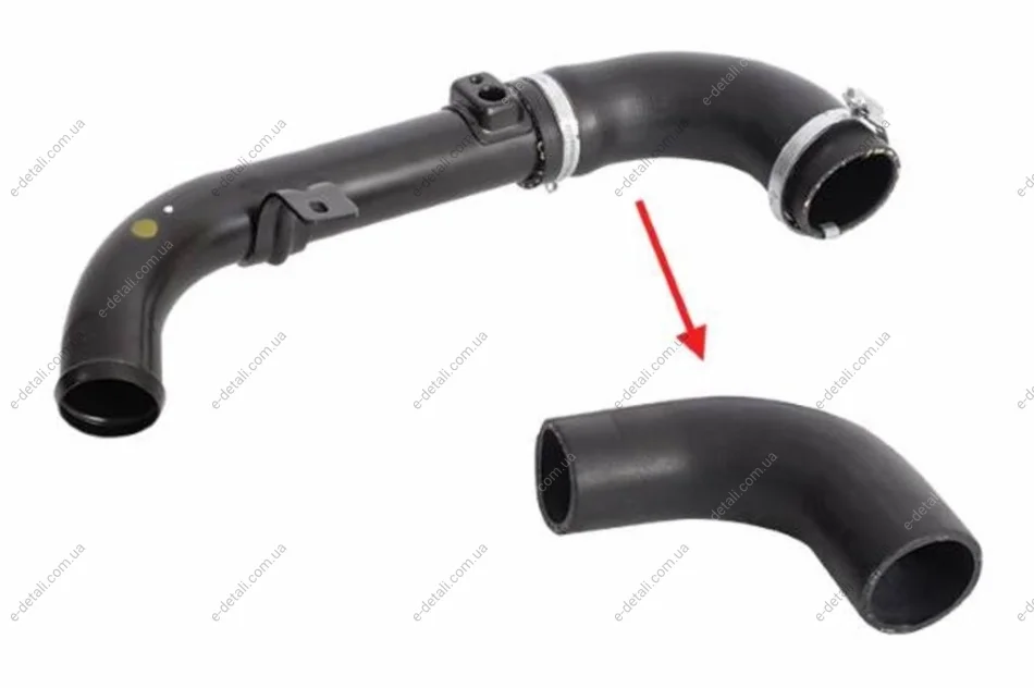 KAUTEK FORD патрубок інтеркулера C-MAX (DM2) 1.8 TDCi 07-10, FOCUS II 1.8 TDCi 05-12 Kautek FD-TH008 (фото 1)