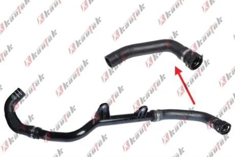 KAUTEK FIAT патрубок системи охолодження Ducato 2,3D 14-, CITROEN Jumper 2,2HDi 11- Kautek FI-RH143