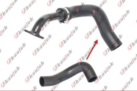 KAUTEK FIAT патрубок турбіни Fiorino,Qubo 1.3D Multijet 07- Kautek FI-TH057
