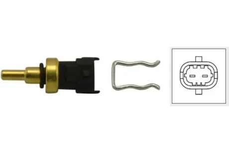 PARTS FIAT Датчик температуры Doblo 1.6d,Chevrolet Aveo KAVO ECT-1014