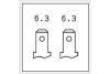 PARTS HYUNDAI Датчик температуры воды Lantra,Mitsubishi Lancer,Galant KAVO ECT-3003 (фото 2)