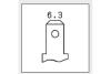 PARTS TOYOTA Датчик температуры воды Camry 83-,Corolla 79-,Carina E,Land Cruiser KAVO ECT-9001 (фото 5)