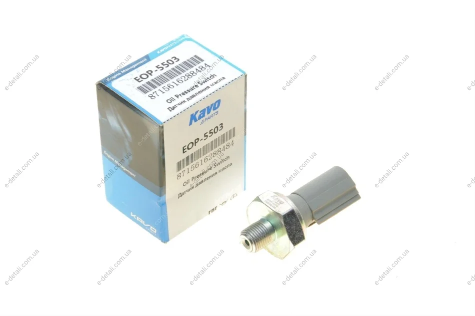 Датчик тиску оливи Mitsubishi Colt/Galant/L200/Montero 1.1-3.8 V6 02- (0,2 bar) KAVO EOP-5503 (фото 1)