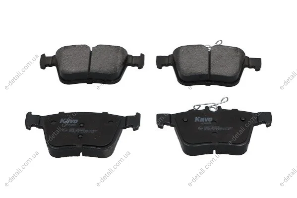 Колодки гальмівні (задні) Audi A3/VW Golf 12-/Touran/Passat B8 14-/Skoda Karoq 17-/Octavia 20- KAVO KBP-10003 (фото 1)