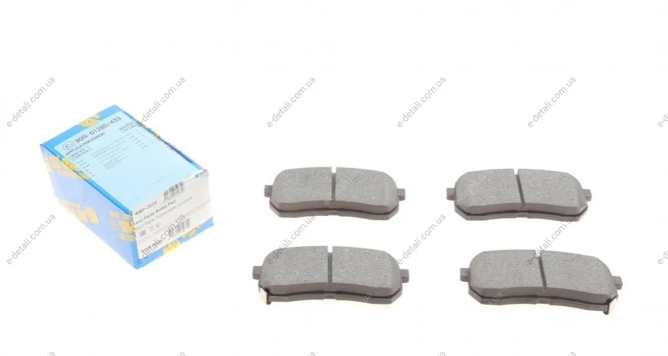 Колодки тормозные (задние) Hyundai H-1 07-/Starex 97-/iX55 08-12/Kia Carnival 05-15/Sorento 15- KAVO KBP-3026 (фото 1)