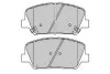 PARTS HYUNDAI Комплект гальмівних колодок i30 (GD) 1.4 CRDi 12-, KIA CEED (JD) 1.4 CVVT 12-18 KAVO KBP-3060 (фото 1)