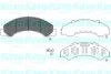 PARTS к-т гальмівних колодок TOYOTA DYNA 06- KAVO KBP-3512 (фото 2)