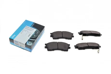 Колодки тормозные (передние) Kia Rio 00-11/Spectra 01-10 (129.2x43.5x15.5) KAVO KBP-4002