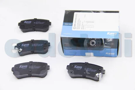 Колодки гальмівні (задні) Hyundai Accent I20/I30/Ix35/Sonata/Kia CeeD/Rio/Sportage 1.2-3.3 05- KAVO KBP-4007
