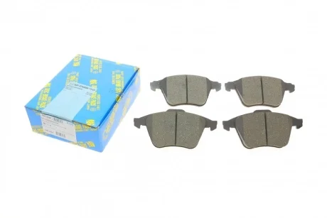 Колодки гальмівні (передні) Ford Focus/Mazda 3 05-14/Opel Vectra C 05-08/Volvo C30/S40/V40/V50 03- KAVO KBP-4569