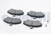 Колодки гальмівні (передні) Mitsubishi Carisma 1.6i/1.8 16V/1.9 TD 95-06 KAVO KBP-5507 (фото 2)
