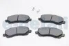 Колодки тормозные (передние) Mitsubishi Lancer/ Outlander 03- KAVO KBP-5516 (фото 2)