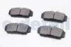 Колодки тормозные (передние) Nissan Almera/Primera 1.5-1.8/1.5-2.2dCi 96-02 KAVO KBP-6509 (фото 2)