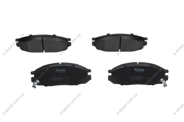 PARTS NISSAN Колодки тормозные задние Patrol 2,8/3,2/3,3 88- KAVO KBP-6510 (фото 1)