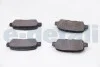 Колодки тормозные (задние) Nissan Juke/X-Trail 01-/Qashqai 1.5dCi-3.5 08- (Akebono) KAVO KBP-6517 (фото 2)