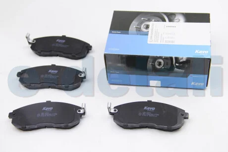 Колодки гальмівні (передні) Nissan Juke/ Pulsar/ Tiida 07- KAVO KBP-6579