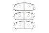 PARTS NISSAN Гальмівні колодки передн. INFINITI QX56 5,5 12- KAVO KBP-6611 (фото 1)