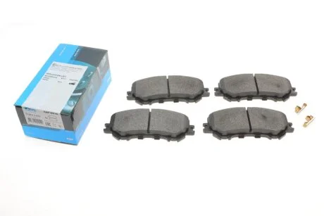 Колодки тормозные (передние) Nissan Qashqai II/X-Trail/ Renault Kadjar 13- (141.7x60x16.8) KAVO KBP-6614