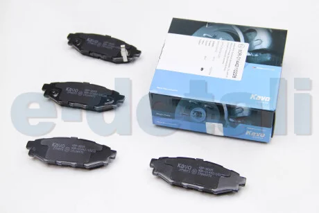 Колодки гальмівні (задні) Subaru Impreza/Outback/Forester 03- (Akebono) KAVO KBP-8005