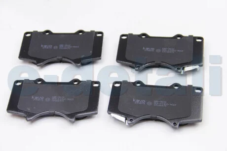 Колодки тормозные (передние) Toyota Land Cruiser/Lexus GX 02- KAVO KBP-9020