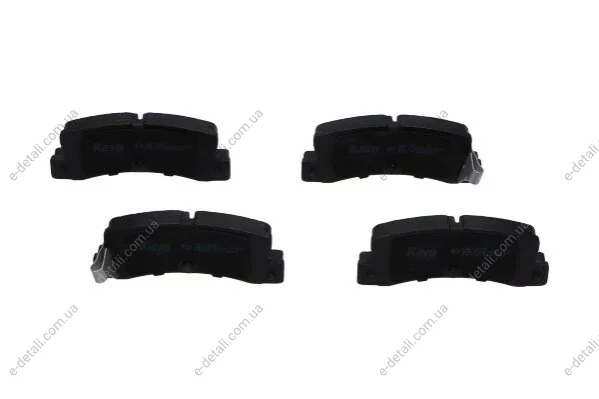 Колодки гальмівні (задні) Toyota Camry/Avensis/Lexus RX 06- (Akebono) KAVO KBP-9022 (фото 1)