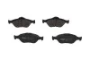 PARTS TOYOTA гальмівні колодки передн. Yaris 05- KAVO KBP-9091 (фото 3)