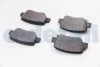 Колодки тормозные (задние) Toyota Avensis 08- KAVO KBP-9107 (фото 2)