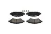 PARTS TOYOTA Гальмівні колодки HILUX VIII 2.4 D 4WD 15- KAVO KBP-9152 (фото 3)