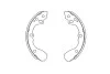 PARTS MAZDA Щеки тормозные 626 1.6 83-12 /87 200X26 KAVO KBS-4407 (фото 1)